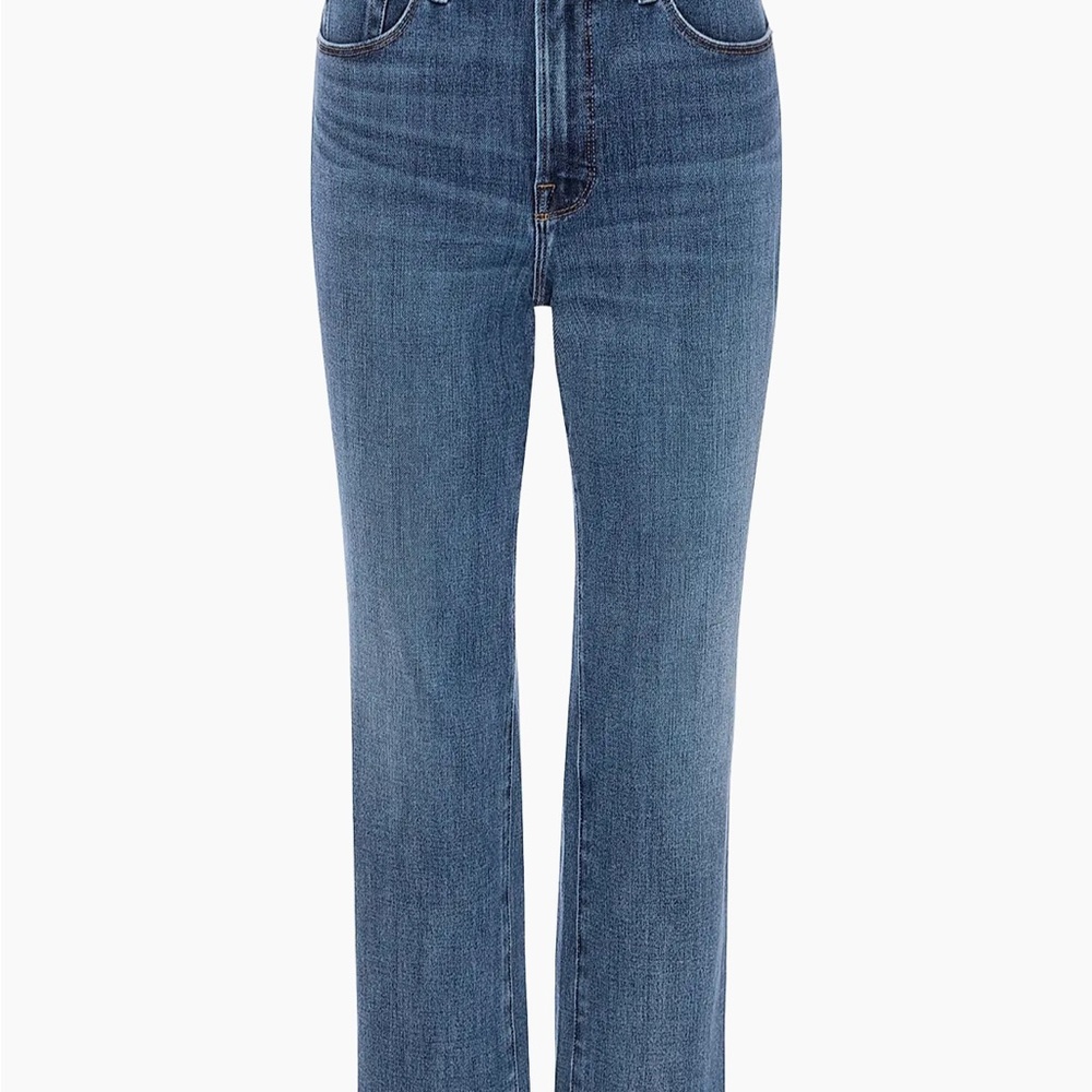 Good American
Soft Tech Good Legs Straight Jeans Size 6-12
